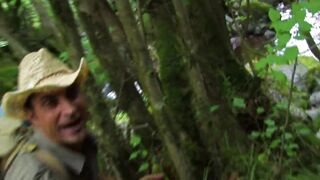 Redhead in wood squrits and gets hard dick anal - 2 image