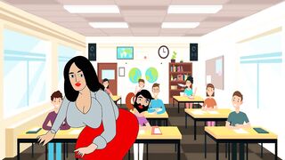 Real incident how I fucked my english teacher in classroom. - 7 image