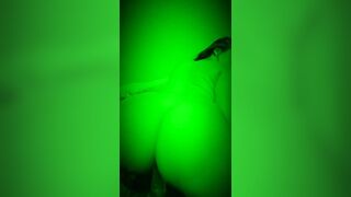 My buttocks look big, fuck me hard baby. Slow motion video. My bed is heard a lot lol