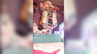 Sexy Redhead Strips Naked and Stretches her Pussy until she Squirts LIVE SHOW PART 3/3 - 8 image