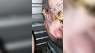 Stopped by storage for a quickie and made her squirt everywhere - 12 image
