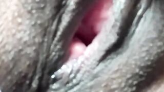 Ebony close up masturbation - 12 image