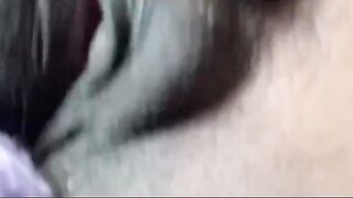 Ebony close up masturbation - 6 image