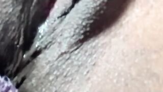 Ebony close up masturbation - 7 image