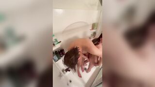 Ass eaten, pissed on, blowjob shower - 12 image