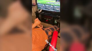 Milf loves to distract me while I play video game  - 3 image