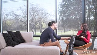 I finally got my psychology patient to fuck me in my office - 5 image