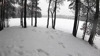 Beauty in the mid of the snow storm - 4 image