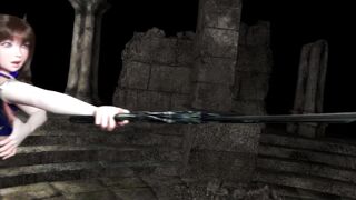 Moca vs Minotaur - Japanese Realistic 3d porn Monster Cock Ride - 3 image