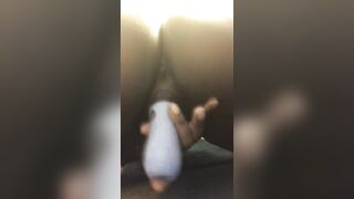 Penetrating that pussy til it squirt