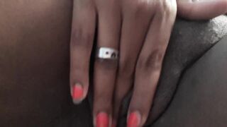 masturbating and enjoying very tasty, naughty black