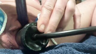 Pumped up pussy cumming - 11 image