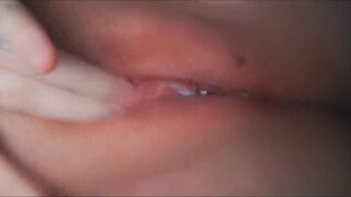 Up close creamy orgasm pussy contractions and squirting - 8 image