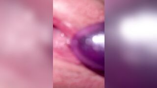 Dirty talking with my vibrator - 10 image