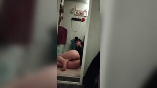 Squirting All Over My Mirror