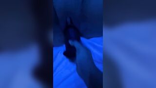 Amature fucks 8 inch dildo until she cums!!! - 12 image