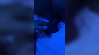 Amature fucks 8 inch dildo until she cums!!! - 15 image