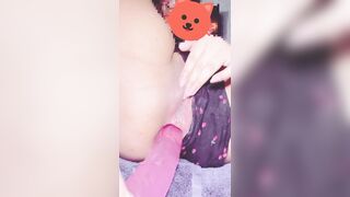 Latina takes dildo up her ass - 14 image