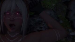 DOA Honoka: preggo 4some creampie gangbang - 15 image