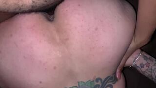 Fucked this Old Biker Bytch after the Bar , put my thumb in her Butt - 1 image