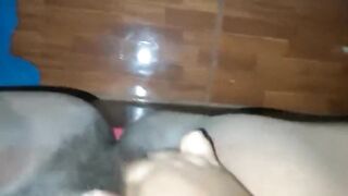 Ebony milf squirting - 3 image