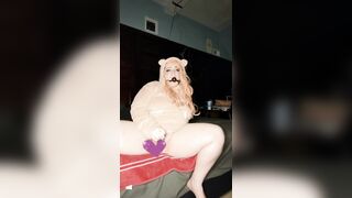 Teddy bear hoodie tease - 4 image