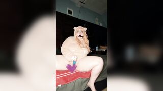 Teddy bear hoodie tease - 5 image