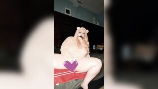 Teddy bear hoodie tease - 8 image