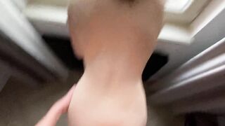 INEXPERIENCED, PASSIONATE AMATEUR COUPLE HAS HOT AND RISKY DOGGYSTYLE SEX WITH A VIEW OF THE CITY SKYLINE - 14 image