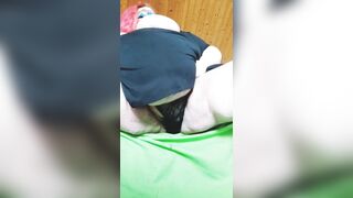 SSBBW Cortigian: Obese mom shows big belly and masturbates till wet orgasm - 14 image