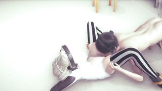 Hentai Uncensored - Sexy Cat Girl Cunnilingus - 3 image