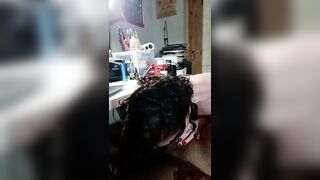 My Tiny cheating wife wife gets fucked and cum on by her lovers cock - 2 image