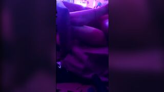 Thick Trailer Park White Girl moaning with Hood Black Man with dreadlocks - 10 image