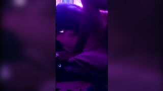 Thick Trailer Park White Girl moaning with Hood Black Man with dreadlocks - 9 image