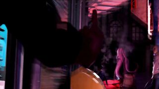 [Taimanin Asagi] Ingrid's Public Gangbang - Peeing - Park & Bathroom Sex  - 10 image