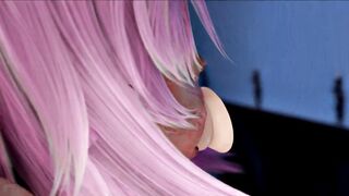 [Taimanin Asagi] Ingrid's Public Gangbang - Peeing - Park & Bathroom Sex  - 5 image