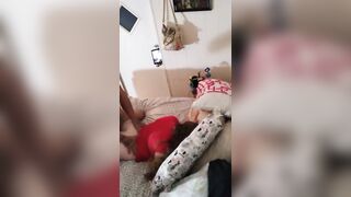 I let roommates make a video with me for Fortnite v bucks (sucking and fucking) - 14 image