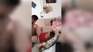 I let roommates make a video with me for Fortnite v bucks (sucking and fucking)