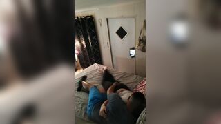 Sexy Latino creampies hard in my little wet tight pussy camera 2 - 2 image