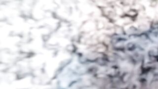 Your Italian stepmother squirts on her hands in a shop - 5 image