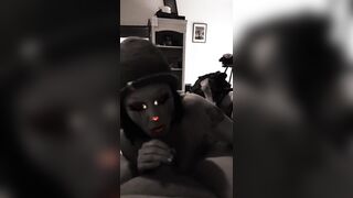 Milf Kitty getting her pussy ate out and sucks fans cock on Snapchat - 8 image