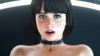 Beautiful Girl Experiences First Time Leg Shaking Orgasm by VR [3D Realistic]