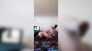 Curvy Brunette Fucks Herself to BBC Porn - 11 image