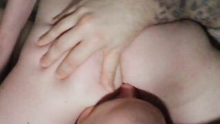 Horny MILF's pussy tastes tangy, wet and creamy, she grinds my face till she cums and squirts - 7 image