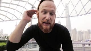 her chinese husband waited in the lobby while we filmed.. - 10 image