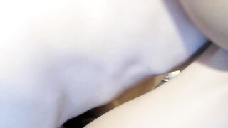 stepsister helps stepbrother to impregnate a little with a huge creampie - 13 image