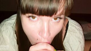 Sensual blowjob with love from my ex - girlfriend (REAL HOMEMADE) - 13 image