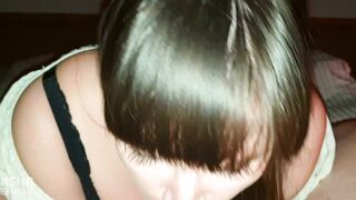 Sensual blowjob with love from my ex - girlfriend (REAL HOMEMADE) - 4 image
