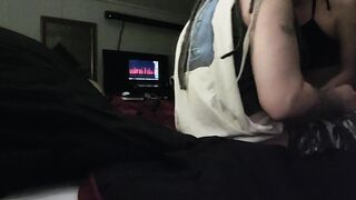 My Wet Redhead Girlfriend Cums Hard - 2 image