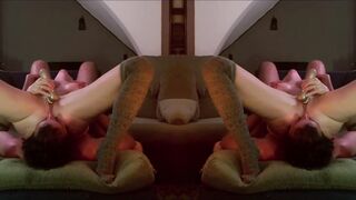 CANDLE LOVE 6 - RUSSIAN BLONDE MILF POV SQUIRTING OVER HIS FACE WITH SATISFIER PRO 2 - 11 image